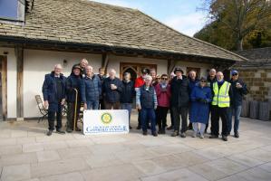The RCCT Members, partners & friends set out on their Polio Day Walk